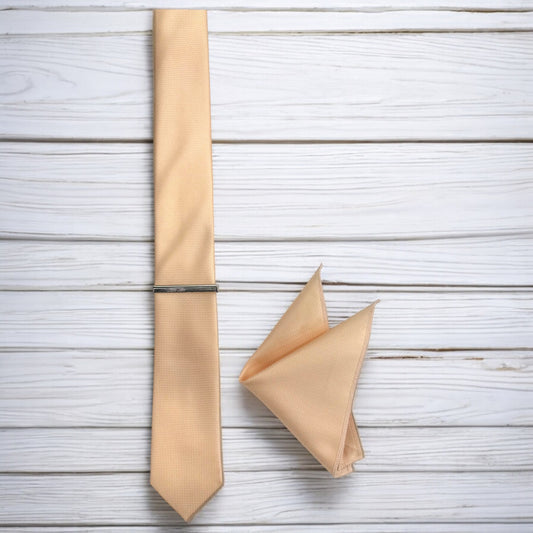 Lightest Orange  - Istanbul Fashion  Tie, Textured Fabric
