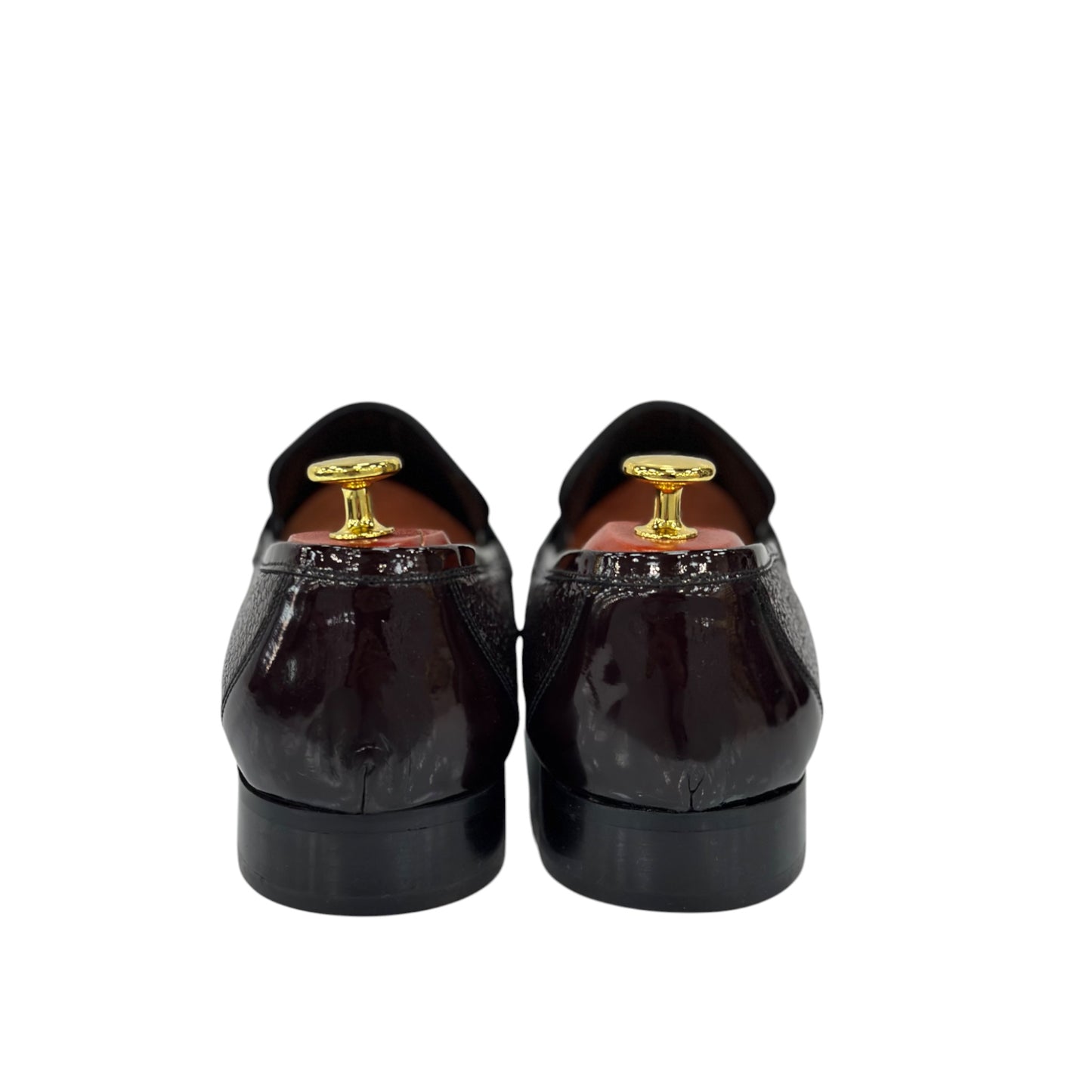 Dark Wine Burgundy Shiny Finish-Dress Shoes-120514