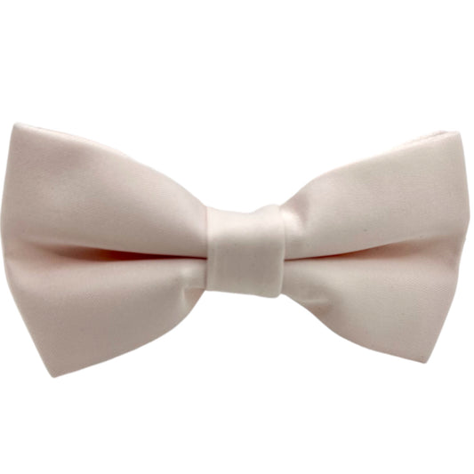 Naked Cream Blush Satin  Tie with Adjustable Strap