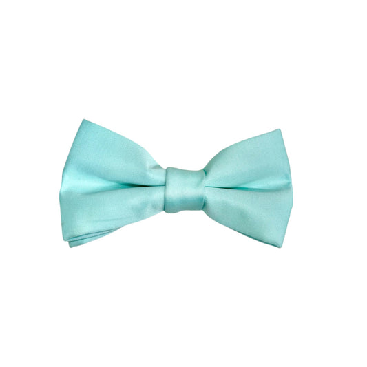 Lightest Mint Bow Tie with Adjustable Strap Silky