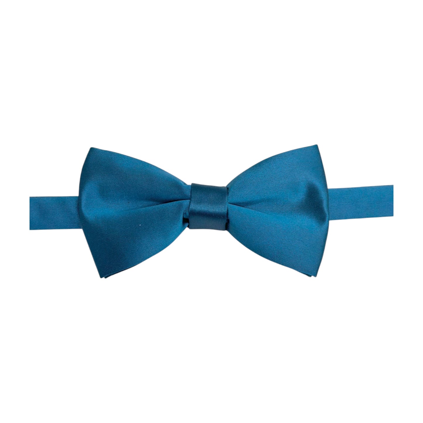 Sapphire Blue Bow Tie with Adjustable Strap  Silky