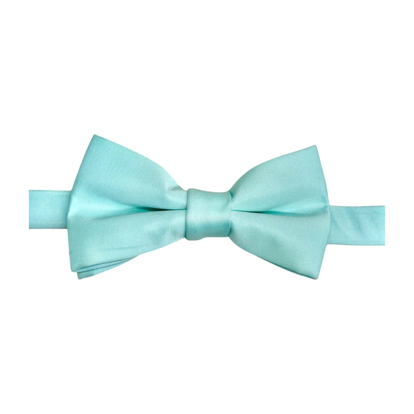 Lightest Mint Bow Tie with Adjustable Strap Silky