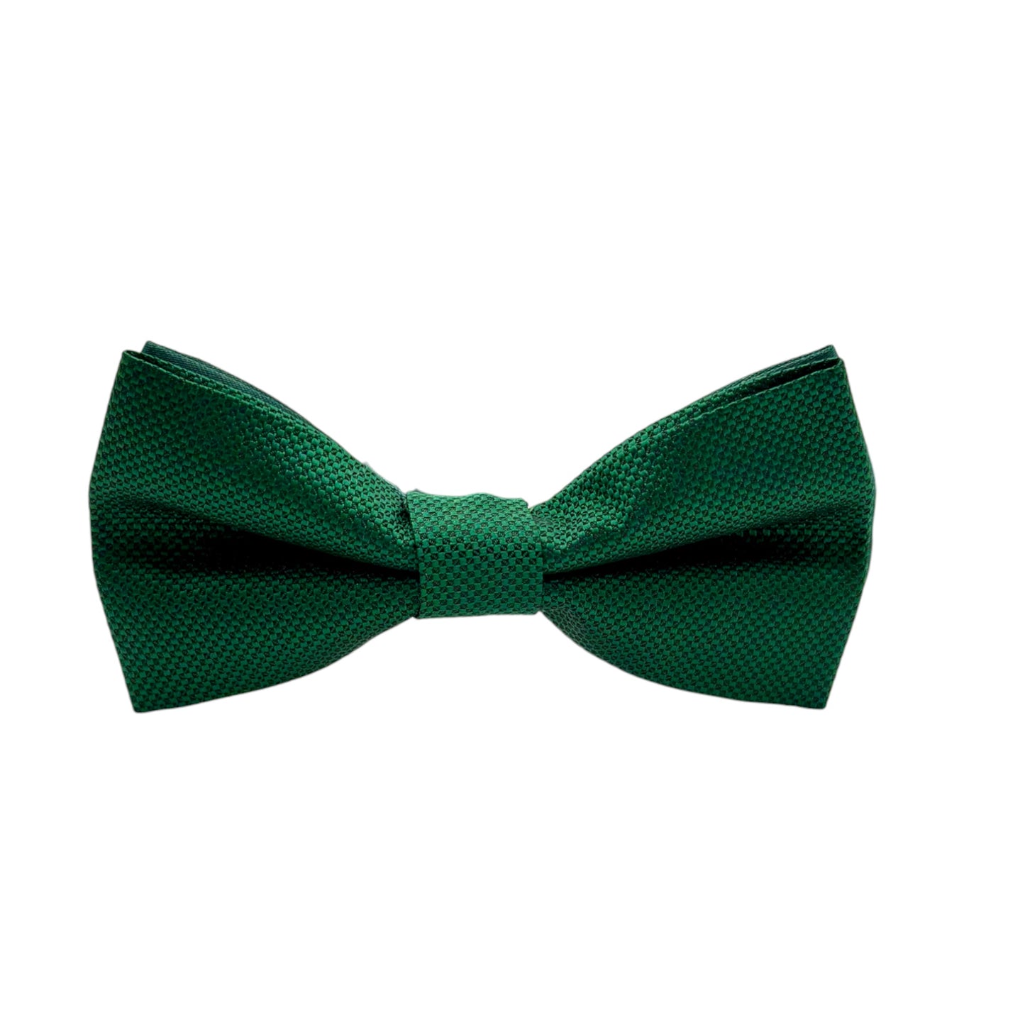 Green Bow Tie with Adjustable Strap-Reversible Model