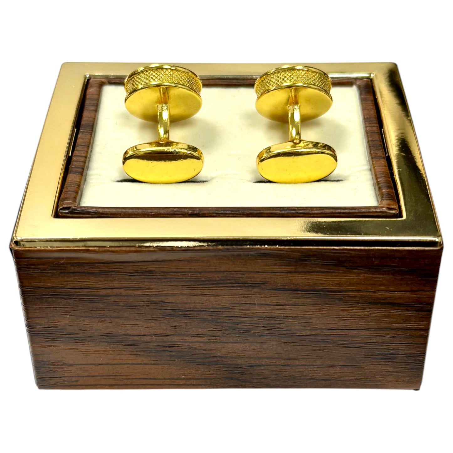 Unique Detailing of Gold and Rose Gold - Istanbul Fashion Cufflinks - 38