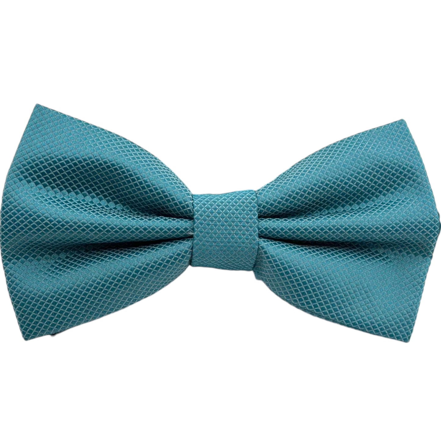 Teal Tie with Adjustable Strap - Reversible