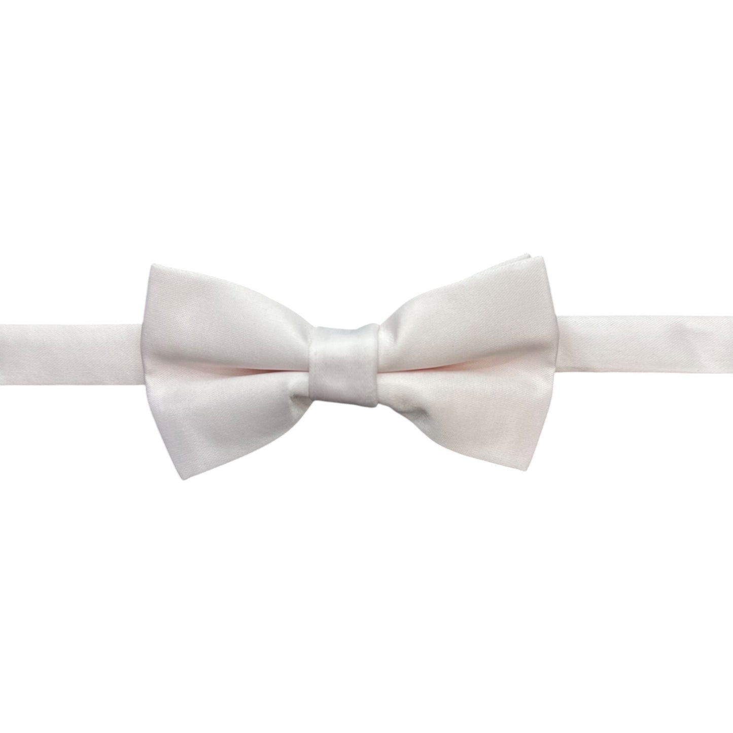 Naked Cream Blush Satin  Tie with Adjustable Strap