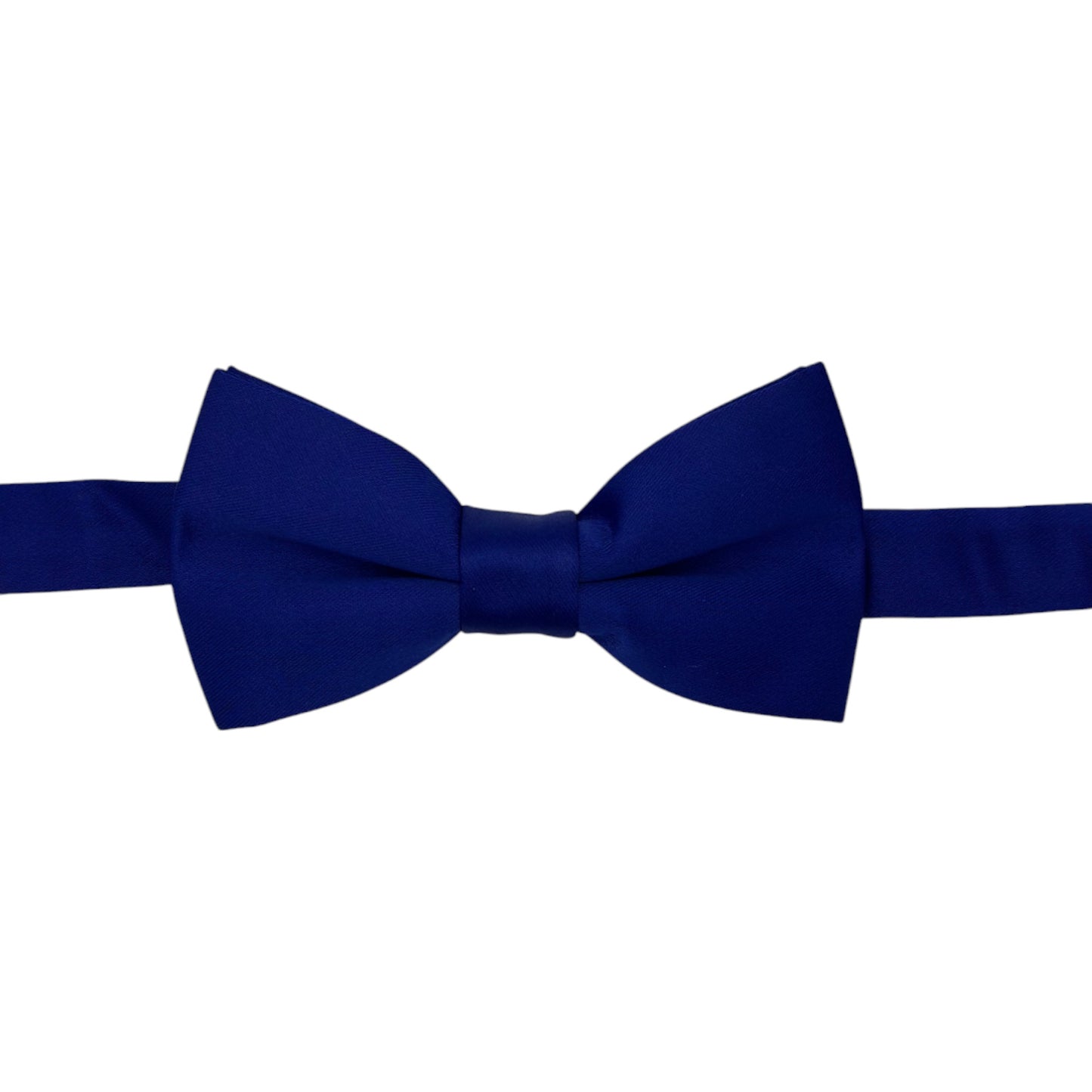 Royal Blue Satin  Tie with Adjustable Strap